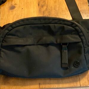 lululemon athletica Black Belt Bag Sleek Design